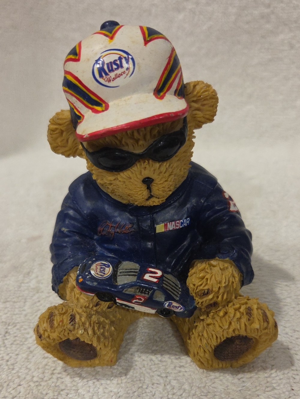 RUSTY WALLACE NASCAR FIGURINE